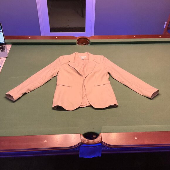 Rachel Zoe Rose beige tan Blazer Suit Jacker Small - Picture 1 of 1